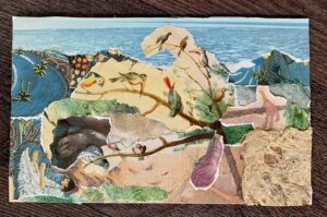 Fibreations | Zielen-collage kaart maken